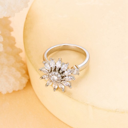 Rotatable Ring Simple Classic Ring Fashion Jewelry Light Luxury Premium Feeling - Picture 40 of 51