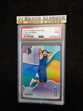 2018-19 Luka Doncic Panini Status Purple #172 PSA 9 RC Rookie Card Mavericks