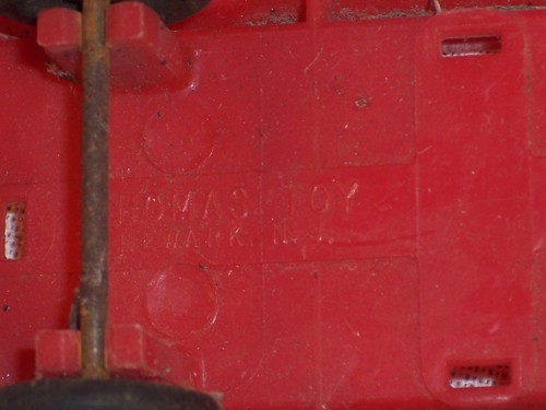 Vintage 50's Thomas Toys Truck Car Hard Plastic Great Vintage Kids Room Decor - Picture 8 of 9