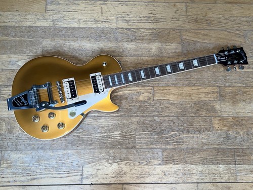 Gibson Classic Les Paul Goldtop with Factory Bigsby 2017 - Mint- Exclusive Run! - Picture 2 of 15