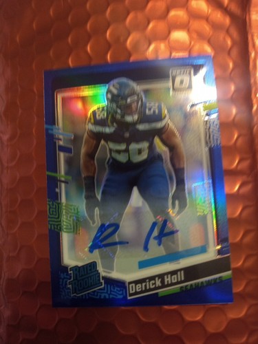 /99 Autograph Derick Hall Auto Seattle Seahawks - Picture 2 of 6