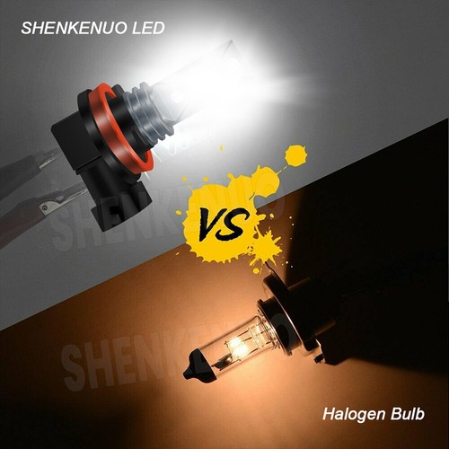 2x H8/H11 LED HID Xenon Light Bulbs 6000K For BMW E92 80W Cool White - Picture 3 of 18