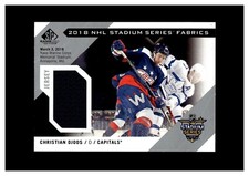 2018-19 SP Game Used Stadium Series Jersey Christian Djoos Washington Capitals