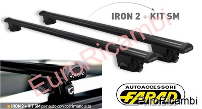 BARRE PORTATUTTO X CORRIMANO FARAD IRON 120 SM2 SUZUKI JIMNY /'99-/> PORTABAGAGLI