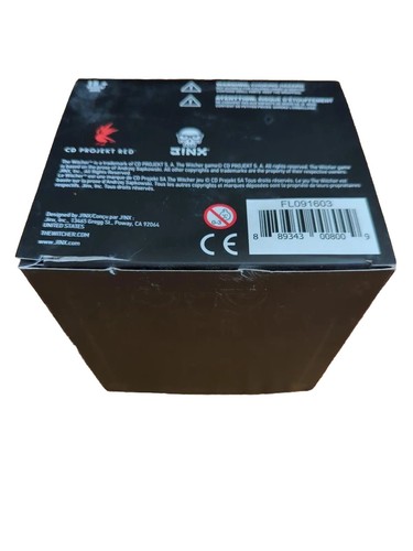 Witcher Geralt of Rivia Vinyl Figure Jinx Cd Projekt Red NIB - Picture 3 of 3