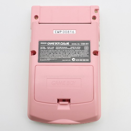 Nintendo Gameboy Color Konsole Cardcaptor Sakura Weiß Rosa Box Japan Getestet 92 - Bild 4 von 20