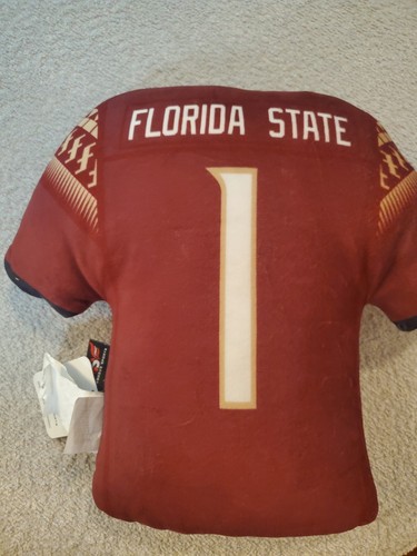 FLORIDA STATE SEMINOLES- Jersey Pillow Plushlete Pegasus Sports Super Soft NEW - Picture 2 of 4