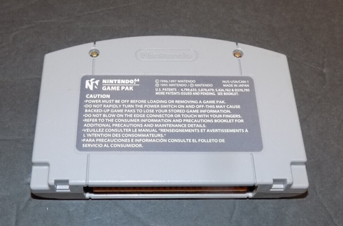 Nintendo 64 Snap N64 Spielkassette 1997 - Bild 2 von 2