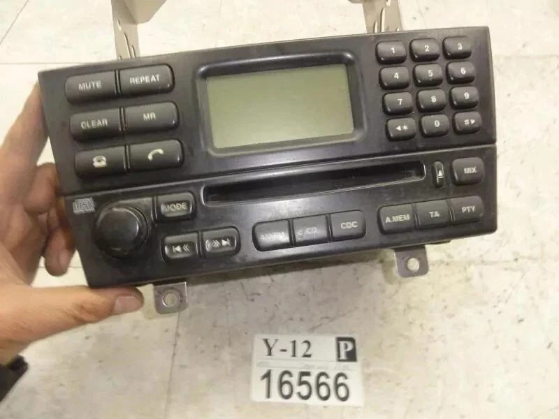 Reproductor de discos CD X tipo 2003 JAGUAR tablero frontal audio radio receptor estéreo OEM Foto 4 de 4