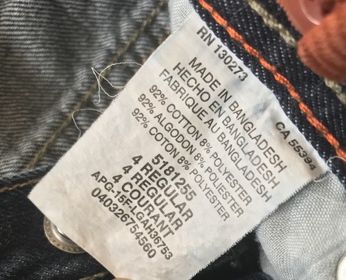 Lee Dungarees Bootcut Boy Denim Jeans Size 4 Regular - Picture 6 of 6