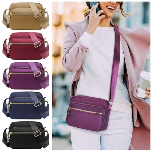 Women Messenger Shoulder Bag Waterproof Crossbody Travel Handbag Purse Bags - Picture 6 of 19