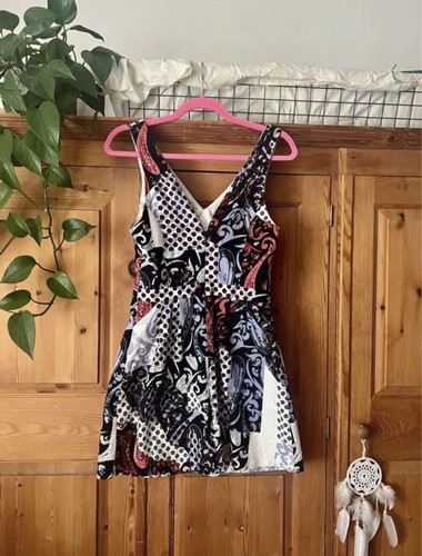 Topshop multi triangle cut-out dress - Picture 4 of 7