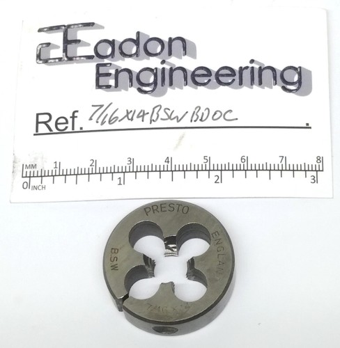 7/16" x 14TPI BSW (British Standard Whitworth) Button Die, HSS. By top brands. - Bild 33 von 41