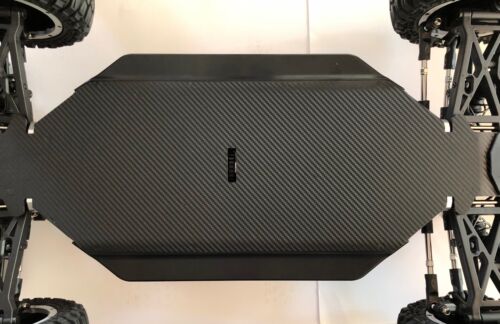 3 Traxxas Xmaxx-T-Maxx / E-Maxx Chassis Protector 4D Carbon Fiber-High Gloss - Picture 3 of 5