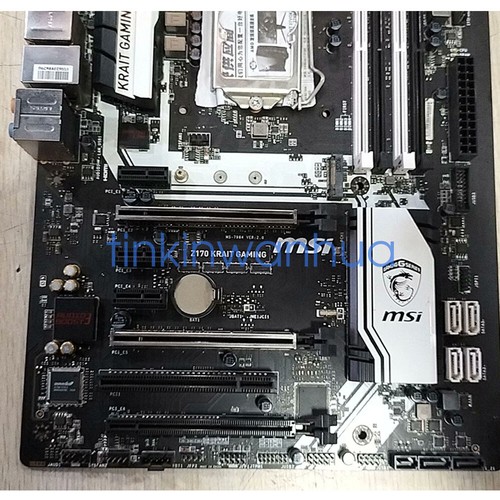 Placa madre para MSI Z170 KRAIT GAMING LGA1151 PCI-E 3.0 DVI+HDMI ATX - Imagen 3 de 5
