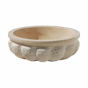Natural-Stone-Sink-Hand-Carved-Circular-Travertine-Sink-16-5-034-x5-9-034-42x15-cm