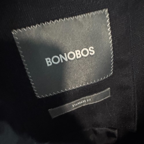 Bonobos Blazer Mens 54R Dark Navy Jetsetter Jacket Sport Coat Wool Lanificio - Picture 6 of 13