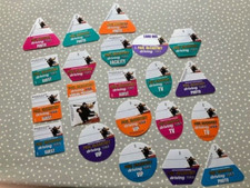 PAUL McCARTNEY (Beatles) SET OF 21 TOUR PASSES DRIVING USA (or separately) NEW!