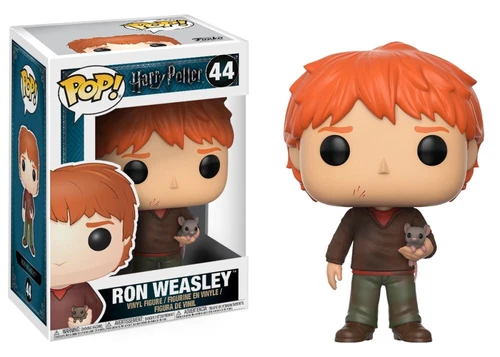 Funko POP! Harry Potter Ron Weasley with Scabbers #44 Vinyl Figure