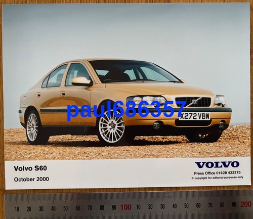 Original & Complete 2000 Volvo S60 UK Launch Press Release Pack + 6 Photographs - Picture 10 of 10