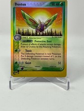 Pokemon EX Ruby & Sapphire Dustox 6/109 Reverse Holo Rare NM sc
