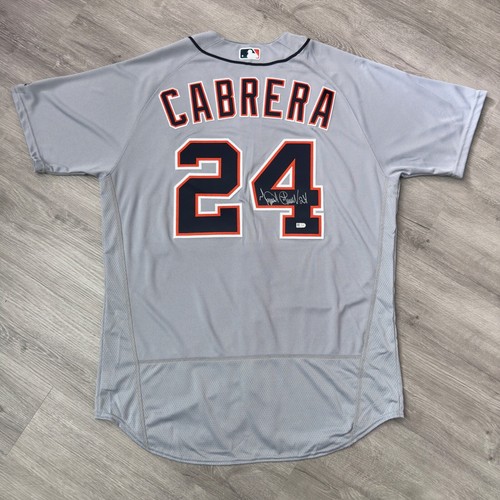 Team Issue Miguel Cabrera Detroit Tigers Trikot handsigniert MLB Holo Authentic - Bild 4 von 10