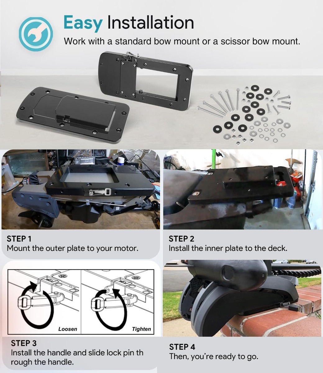 8M0092064 Quick Release Mounting Bracket Kit For MotorGuide