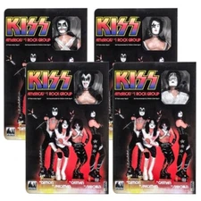 KISS 12 Inch Action Figures Series 9 Love Gun: Set of all 4 MEGO REPRODUCTIONS