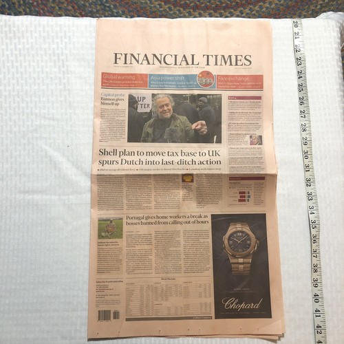 BINANCE RIGHTS CRYPTO IS EVIL ADVERTISEMENT FINANCIAL TIMES 11/16/2021 NEWSPAPER - Afbeelding 6 van 12