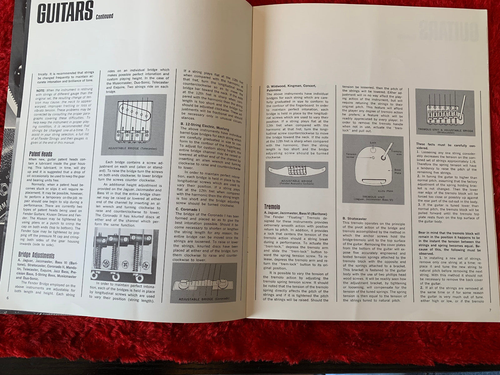 1967 CBS Fender Guitar & Amplifier Service Manual Setup Maintnance Troubleshoot - Picture 3 of 6