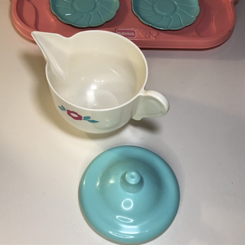 Vintage 2000 Playskool Magic Tea Set Party Pretend Play Color Change Complete - Imagen 13 de 19
