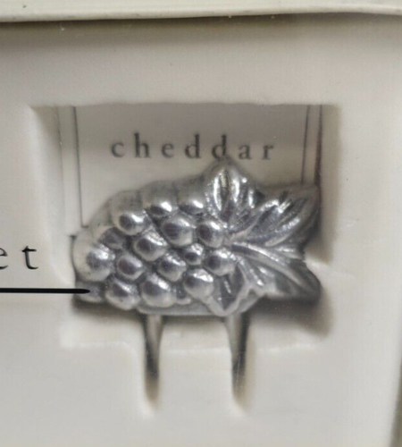 Pier 1 Cheese Service Set Aluminum Serving Party Charcuterie Cheese Marker - Picture 6 of 8