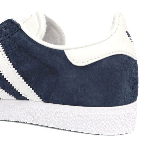 Adidas Gazelle Originals Mens Shoes Trainers Size 7 - 12 Navy / White BB5478 - Picture 17 of 19