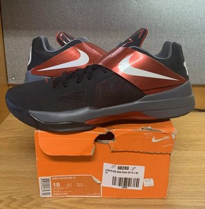 Nike Zoom KD IV 4 Red Black Size 18 