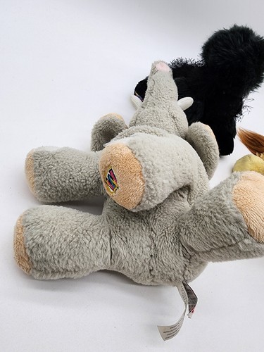 Lot Of 3 Webkinz Plush Stuffed Animals  Elephant,  Poodle,  Lion. No Codes - Picture 4 of 10