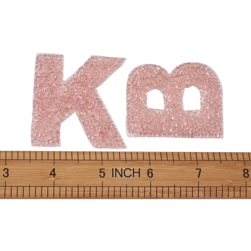 26Pcs Iron Sew On Alphabet Letter A-Z Bling Rhinestone Patches Embellishments - Bild 44 von 69