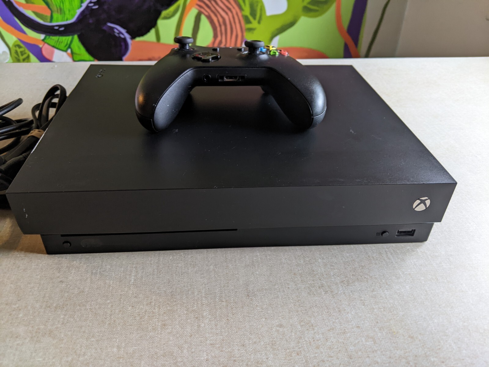 Microsoft Xbox One X 1TB Home Console Black NO RESERVE Disk Drive S