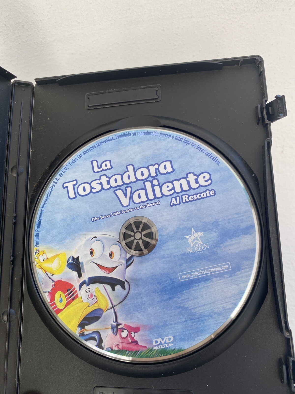The Brave Little Toaster To The Rescue! Movie DVD (Spanish) Latin version eBay