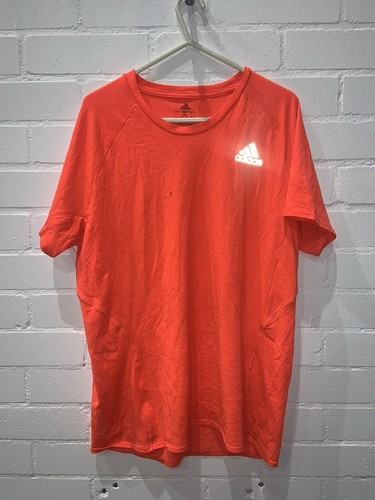Adidas Running Aeroready T-Shirt In Orange Größe M