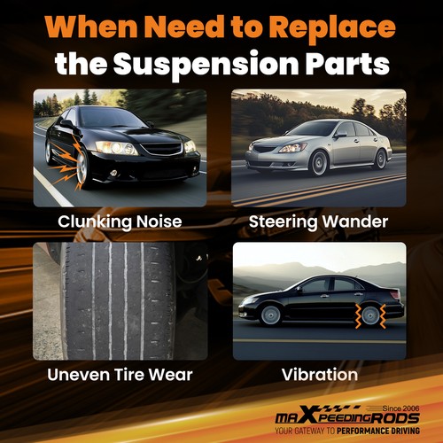 Par de brazos de inclinación de suspensión trasera para Honda Accord 2004-2008 Acura TSX 2003-2007 - Imagen 10 de 13