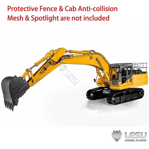 LESU 1/14 Assembled Hydraulic RC Excavator Electric Digger PC360 Painted Digger - Picture 4 of 24