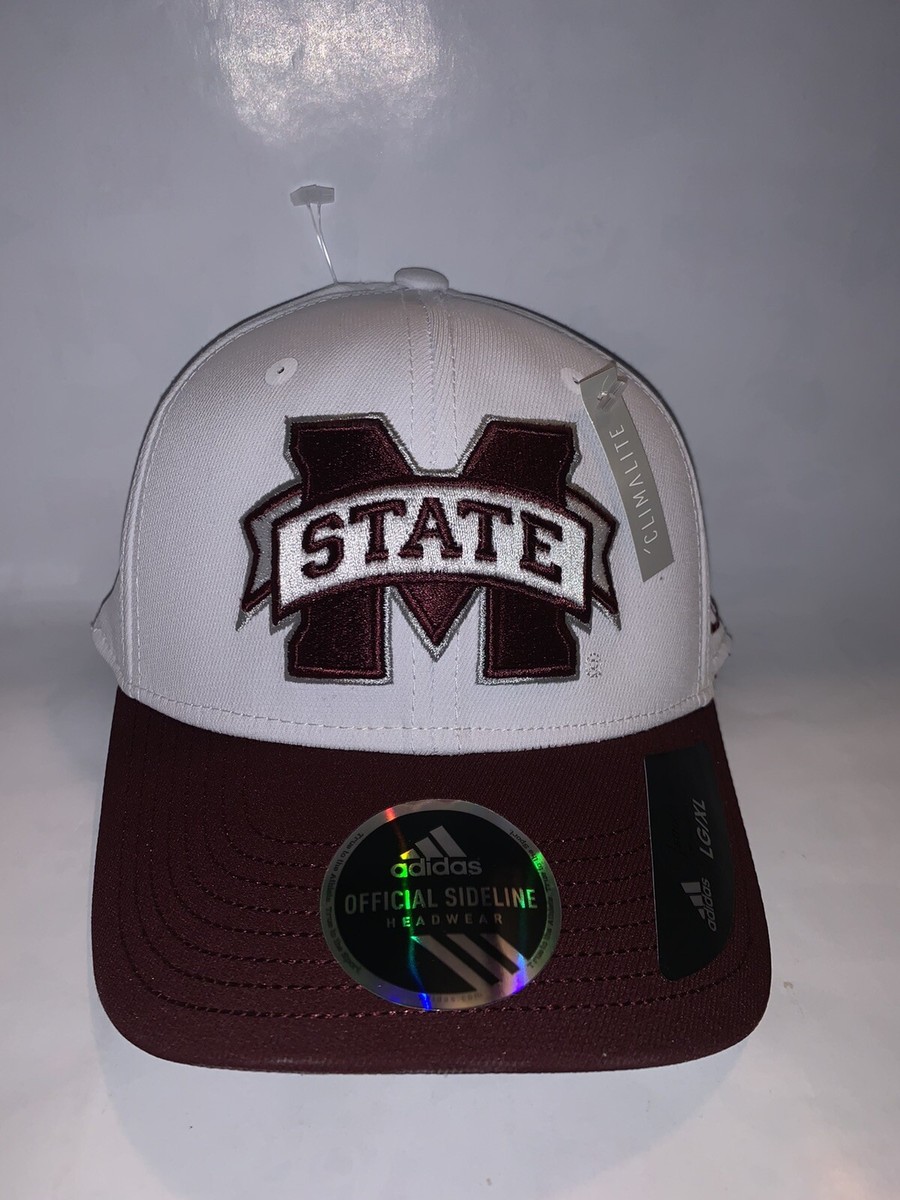 Adidas Mississippi State Bulldogs L XL Hat eBay