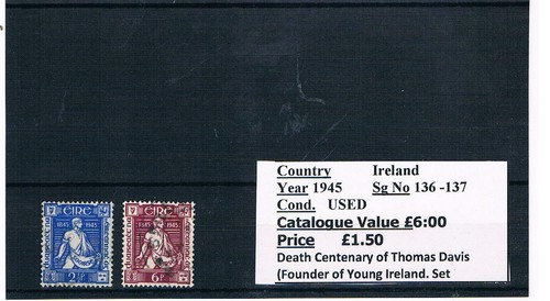 Irland/Eire Briefmarkensets - Bild 30 von 95