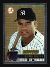 1996 Topps Chrome #138 Ruben Rivera Yankees NEAR MINT *3s