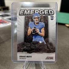 2024 Score - Emerged #EM-DME Drake Maye (RC) New England Patriots