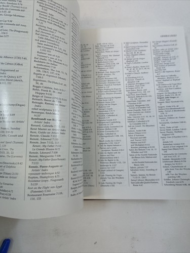 Great Artists Of The WEstern World : Index, Volume 10 (Hardcover) - Bild 15 von 16