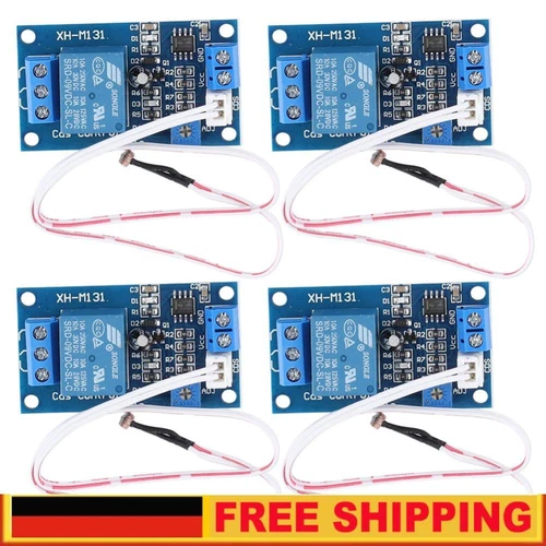 XH-M131 Light Control Switch Adjustable Photoresistor  Relay Module DE