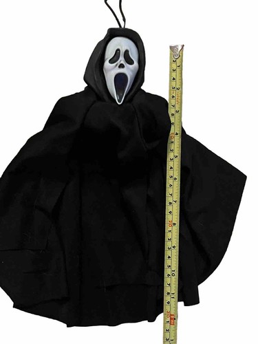 Vintage SCREAM Rubber Ghost Face Easter Unlimited Halloween Hanging Decor 12” - Picture 10 of 11