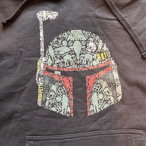 Star Wars Boba Fett Hoodie Youth Boys Size S - Picture 2 of 6