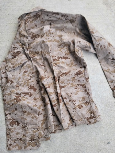 USMC Desert Marpat Bluse Medium Reg Marine neu mit Etikett AMERIKANISCHE APPAREL - Bild 4 von 4
